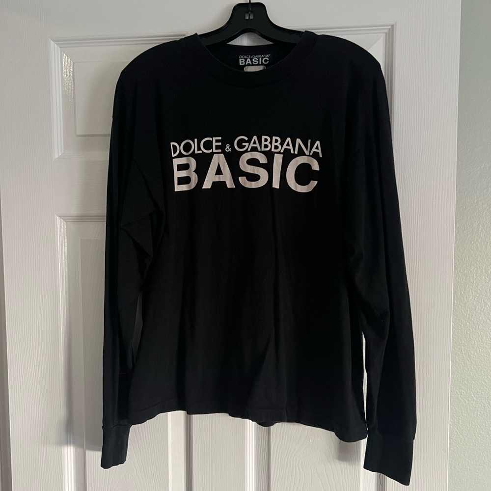 Vintage Dolce & Gabbana Long Sleeve  Top